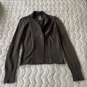 Gray Diesel Cardigan Sweater